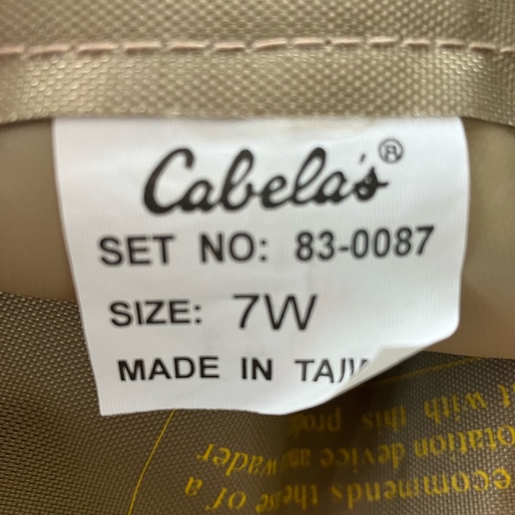 Cabela’s waders color rust like new - Picture 2 of 5